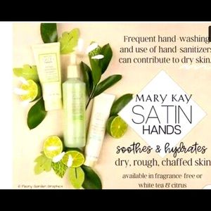 Mary Kay Satin hands